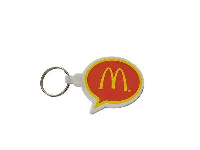 Catena chiave di gomma a catena chiave di gomma d'annata del silicone di arché dorati di McDonalds